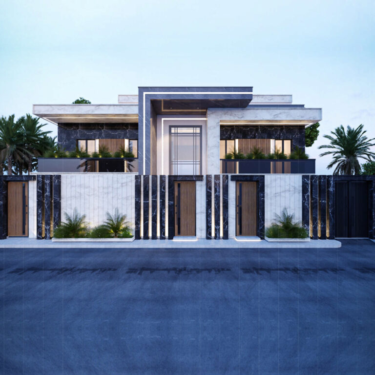 اعادة تصميم واجهة فيلا